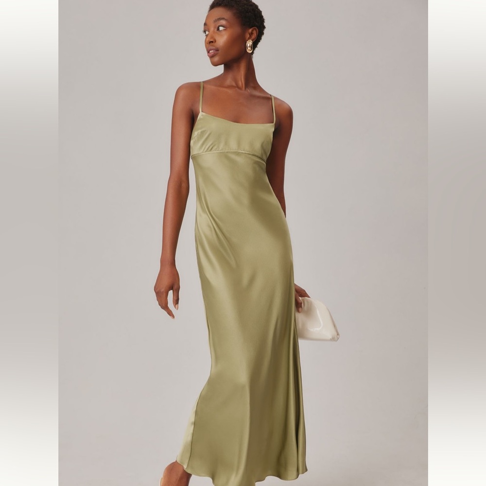 NWT Reformation Kailyn Silk Dress